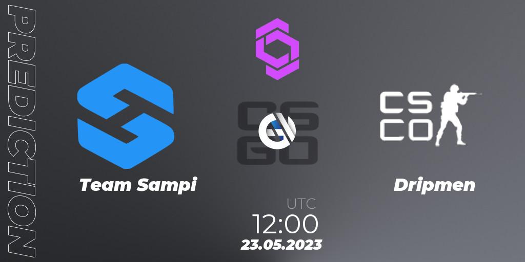 Team Sampi - Dripmen: прогноз. 23.05.23, CS2 (CS:GO), CCT West Europe Series 4