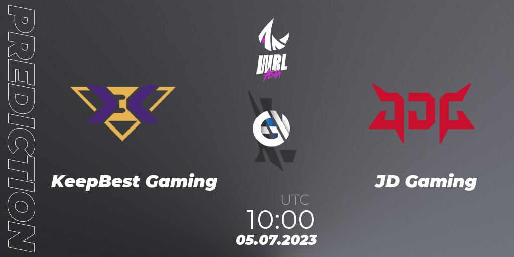 KeepBest Gaming - JD Gaming: прогноз. 05.07.2023 at 10:00, Wild Rift, WRL Asia 2023 - Season 1 - Playoffs