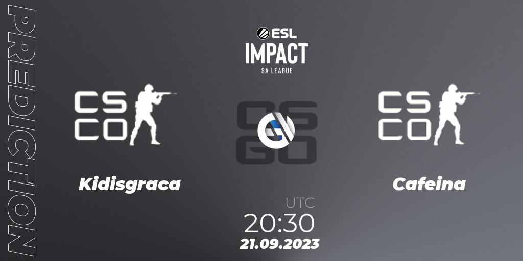 Kidisgraca - Cafeina: прогноз. 21.09.2023 at 20:30, Counter-Strike (CS2), ESL Impact League Season 4: South American Division