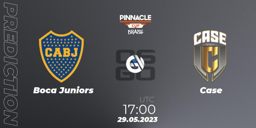 Boca Juniors - Case: прогноз. 29.05.2023 at 14:00, Counter-Strike (CS2), Pinnacle Brazil Cup 1