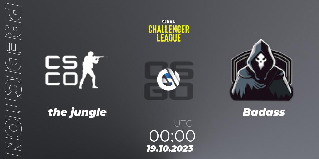 Eros - Badass: прогноз. 12.11.2023 at 01:00, Counter-Strike (CS2), ESL Challenger League Season 46: North America