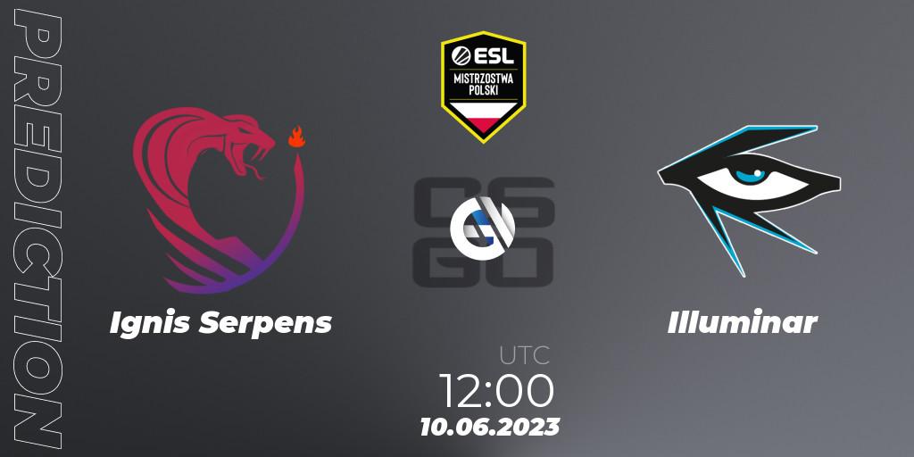 Ignis Serpens - Illuminar: прогноз. 10.06.23, CS2 (CS:GO), ESL Polish Championship Spring 2023