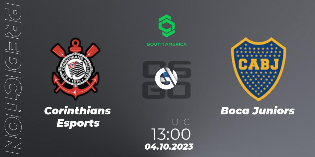 Corinthians Esports - Boca Juniors: прогноз. 04.10.23, CS2 (CS:GO), CCT South America Series #12