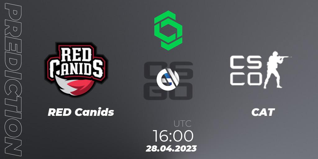RED Canids - CAT: прогноз. 28.04.2023 at 16:00, Counter-Strike (CS2), CCT South America Series #7