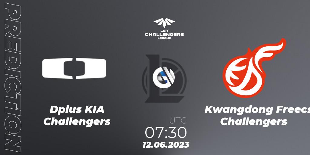 Dplus KIA Challengers - Kwangdong Freecs Challengers: прогноз. 12.06.23, LoL, LCK Challengers League 2023 Summer - Group Stage