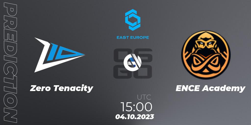 Zero Tenacity - ENCE Academy: прогноз. 04.10.23, CS2 (CS:GO), CCT East Europe Series #3: Closed Qualifier