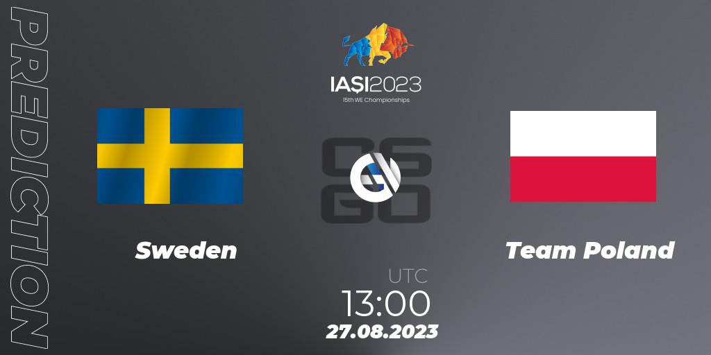 Sweden - Team Poland: прогноз. 27.08.2023 at 17:40, Counter-Strike (CS2), IESF World Esports Championship 2023