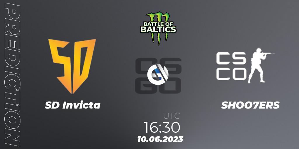 SD Invicta - SHOO7ERS: прогноз. 10.06.2023 at 16:30, Counter-Strike (CS2), Battle of Baltics