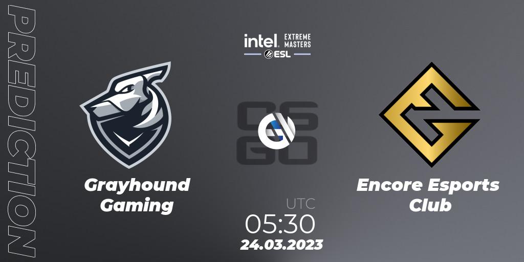 Grayhound Gaming - Encore Esports Club: прогноз. 24.03.2023 at 05:30, Counter-Strike (CS2), IEM Dallas 2023 Oceania Closed Qualifier