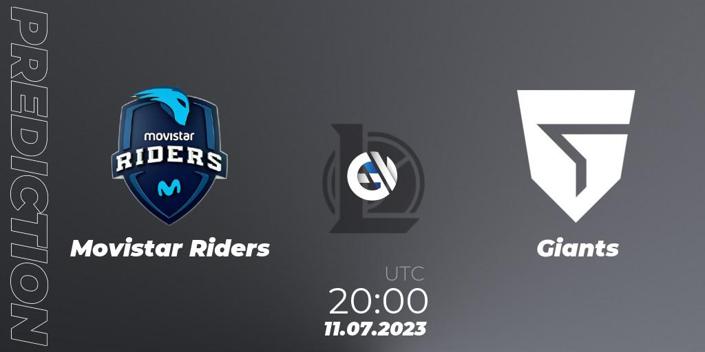 Movistar Riders - Giants: прогноз. 11.07.2023 at 20:00, LoL, Superliga Summer 2023 - Group Stage