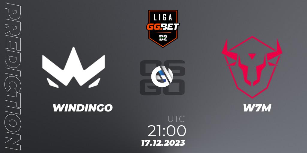 WINDINGO - W7M: прогноз. 18.12.2023 at 14:00, Counter-Strike (CS2), Dust2 Brasil Liga Season 2