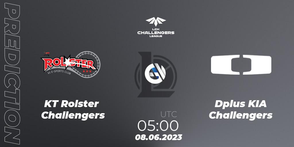 KT Rolster Challengers - Dplus KIA Challengers: прогноз. 08.06.23, LoL, LCK Challengers League 2023 Summer - Group Stage