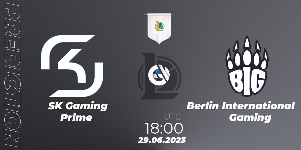 SK Gaming Prime - Berlin International Gaming: прогноз. 29.06.23, LoL, Prime League Summer 2023 - Group Stage