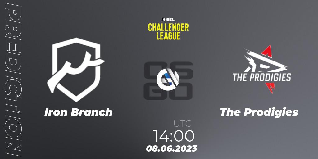 Iron Branch - The Prodigies: прогноз. 08.06.23, CS2 (CS:GO), ESL Challenger League Season 45 Europe Relegation