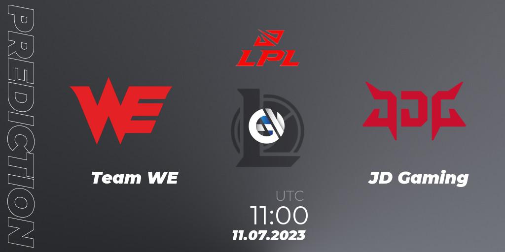 Team WE - JD Gaming: прогноз. 11.07.2023 at 11:30, LoL, LPL Summer 2023 Regular Season