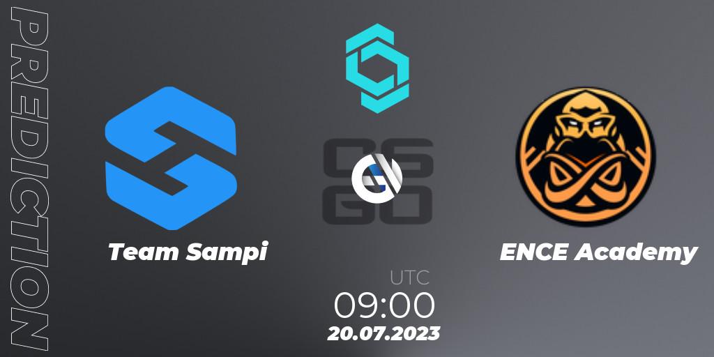 Team Sampi - ENCE Academy: прогноз. 20.07.2023 at 09:00, Counter-Strike (CS2), CCT North Europe Series #6