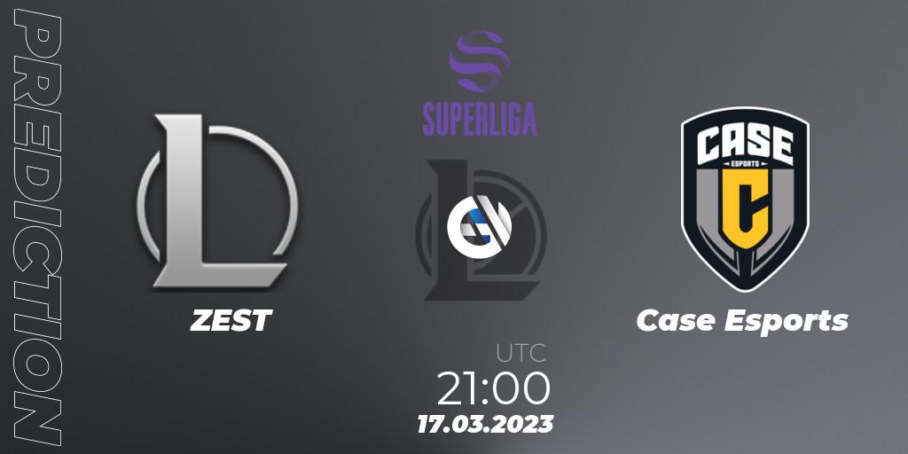 ZEST - Case Esports: прогноз. 17.03.2023 at 21:00, LoL, LVP Superliga 2nd Division Spring 2023 - Group Stage