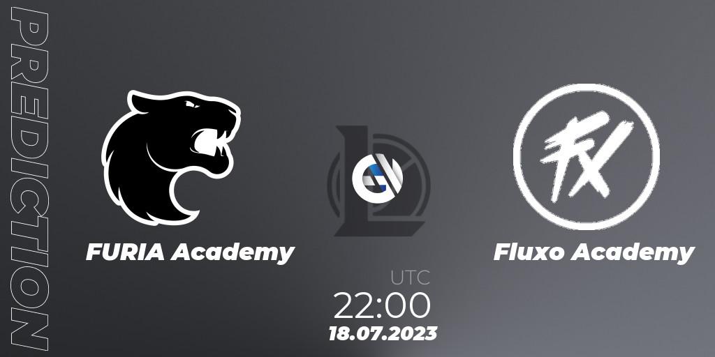 FURIA Academy - Fluxo Academy: прогноз. 18.07.2023 at 22:00, LoL, CBLOL Academy Split 2 2023 - Group Stage