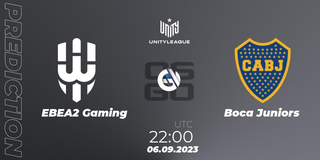 EBEA2 Gaming - Boca Juniors: прогноз. 06.09.2023 at 22:00, Counter-Strike (CS2), LVP Unity League Argentina 2023
