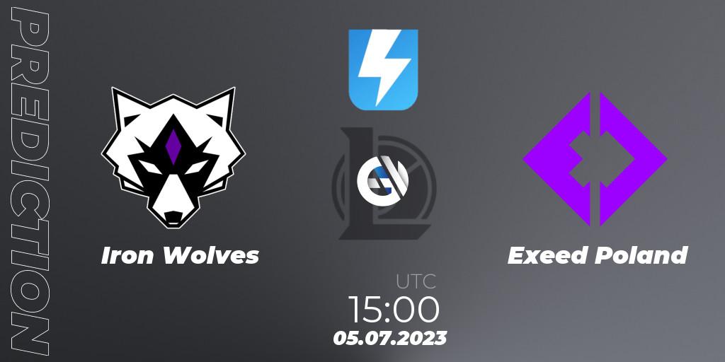 Iron Wolves - Exeed Poland: прогноз. 13.06.23, LoL, Ultraliga Season 10 2023 Regular Season