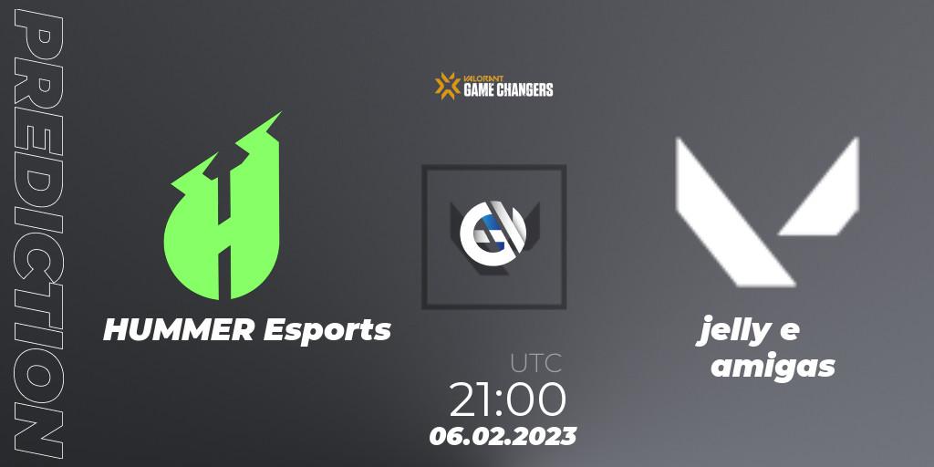 HUMMER Esports - jelly e amigas: прогноз. 06.02.23, VALORANT, VCT 2023: Game Changers Brazil Series 1 - Qualifier 2