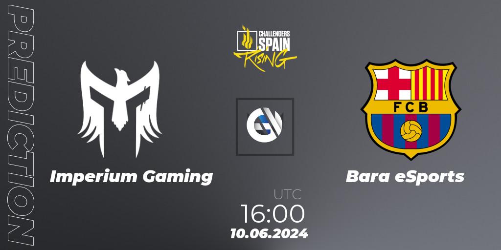 Imperium Gaming - Barça eSports: прогноз. 10.06.2024 at 16:00, VALORANT, VALORANT Challengers 2024 Spain: Rising Split 2