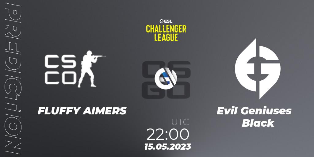 FLUFFY AIMERS - Evil Geniuses Black: прогноз. 15.05.23, CS2 (CS:GO), ESL Challenger League Season 45: North America