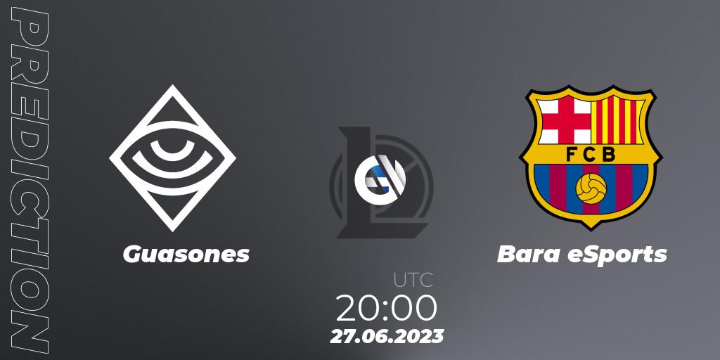 Guasones - Barça eSports: прогноз. 27.06.2023 at 18:00, LoL, Superliga Summer 2023 - Group Stage