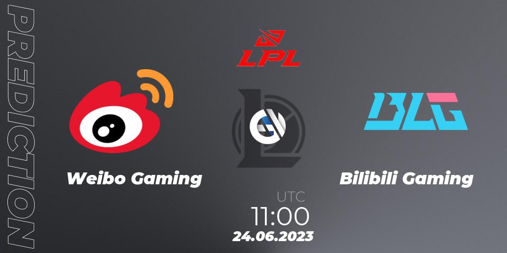 Weibo Gaming - Bilibili Gaming: прогноз. 24.06.23, LoL, LPL Summer 2023 Regular Season