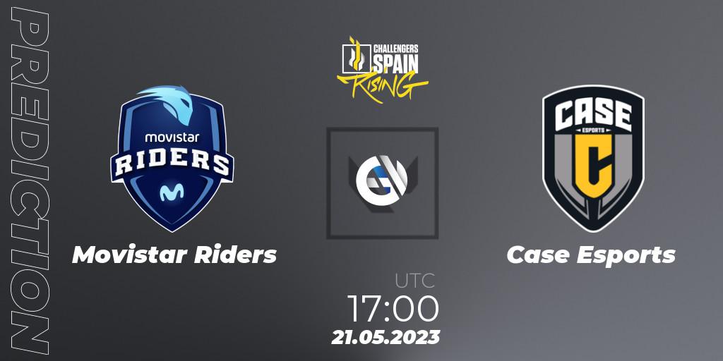 Movistar Riders - Case Esports: прогноз. 21.05.2023 at 19:15, VALORANT, VALORANT Challengers 2023 Spain: Rising Split 2