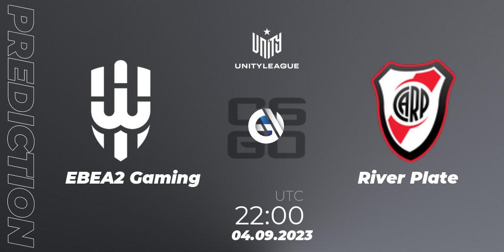 EBEA2 Gaming - River Plate: прогноз. 04.09.2023 at 22:00, Counter-Strike (CS2), LVP Unity League Argentina 2023