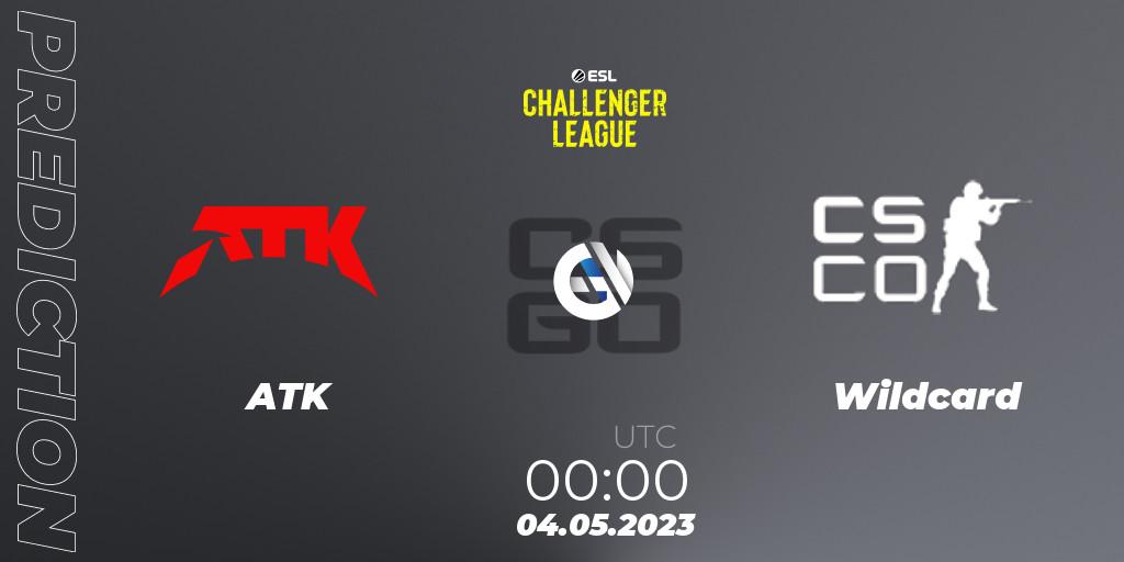 ATK - Wildcard: прогноз. 04.05.23, CS2 (CS:GO), ESL Challenger League Season 45: North America