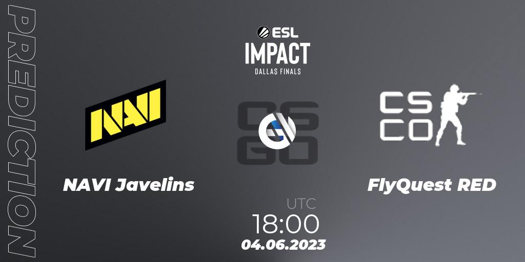 NAVI Javelins - FlyQuest RED: прогноз. 04.06.2023 at 17:20, Counter-Strike (CS2), ESL Impact League Season 3