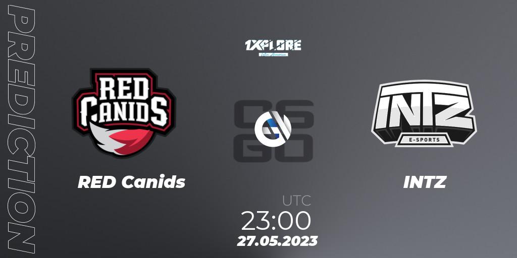 RED Canids - INTZ: прогноз. 29.05.23, CS2 (CS:GO), 1XPLORE Latin America Cup 1