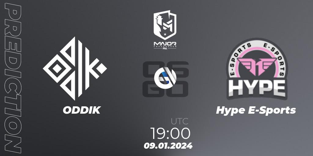 ODDIK - Hype E-Sports: прогноз. 09.01.24, CS2 (CS:GO), PGL CS2 Major Copenhagen 2024 South America RMR Open Qualifier 1