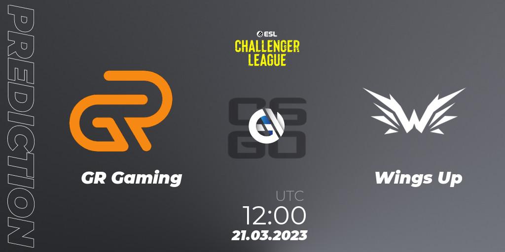 GR Gaming - Wings Up: прогноз. 21.03.23, CS2 (CS:GO), ESL Challenger League Season 44: Asia-Pacific