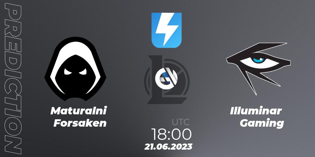 Forsaken - Illuminar Gaming: прогноз. 31.05.2023 at 17:00, LoL, Ultraliga Season 10 2023 Regular Season