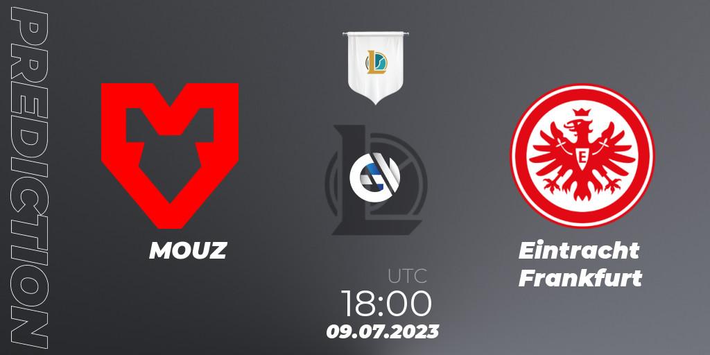 MOUZ - Eintracht Frankfurt: прогноз. 09.07.2023 at 18:00, LoL, Prime League Summer 2023 - Group Stage