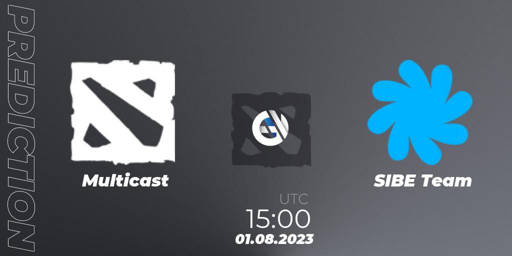 Multicast - SIBE Team: прогноз. 01.08.2023 at 15:29, Dota 2, European Pro League Season 11