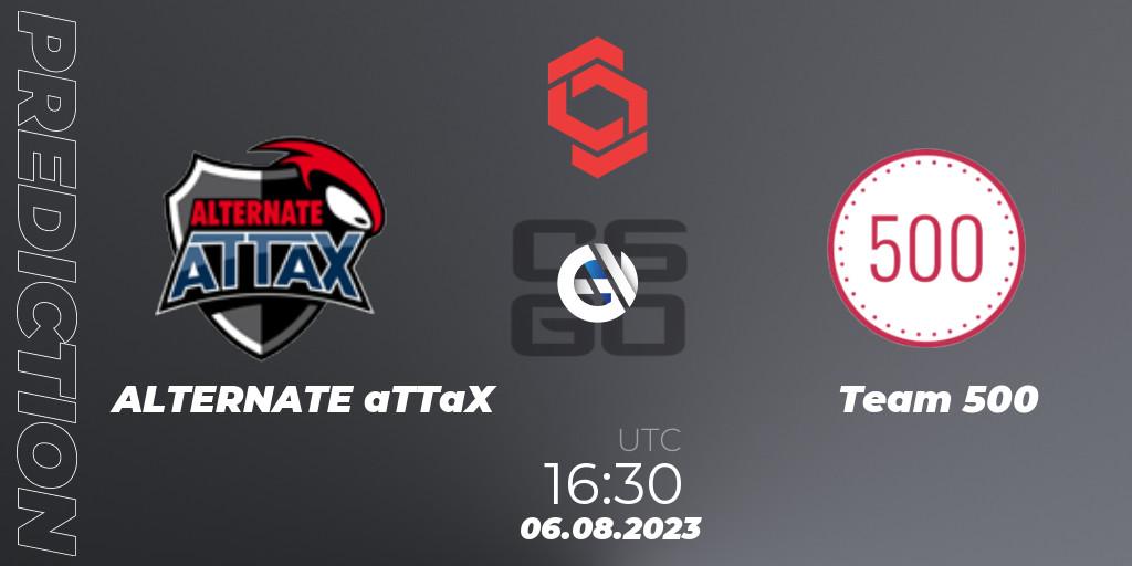 ALTERNATE aTTaX - Team 500: прогноз. 06.08.23, CS2 (CS:GO), CCT Central Europe Series #7