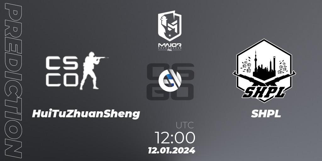 HuiTuZhuanSheng - SHPL: прогноз. 12.01.24, CS2 (CS:GO), PGL CS2 Major Copenhagen 2024 China RMR Open Qualifier