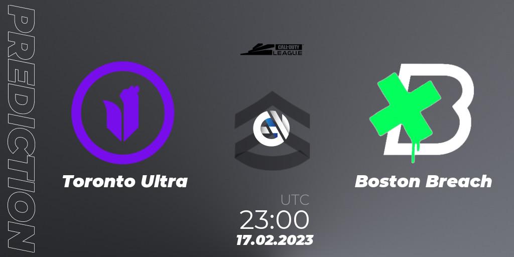 Toronto Ultra - Boston Breach: прогноз. 17.02.2023 at 23:00, Call of Duty, Call of Duty League 2023: Stage 3 Major Qualifiers