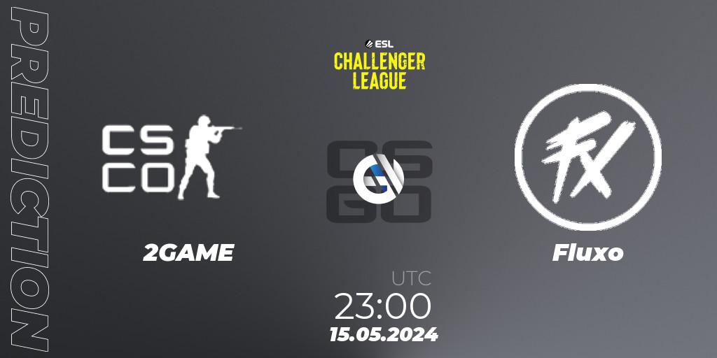 2GAME - Fluxo: прогноз. 15.05.2024 at 23:00, Counter-Strike (CS2), ESL Challenger League Season 47: South America
