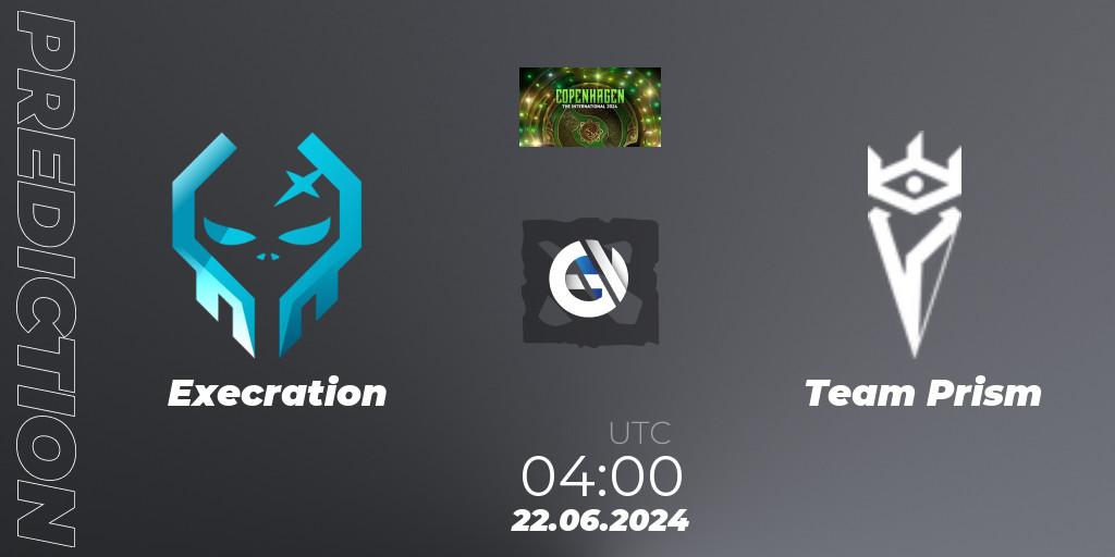Execration - Team Prism: прогноз. 22.06.2024 at 04:00, Dota 2, The International 2024: Southeast Asia Closed Qualifier