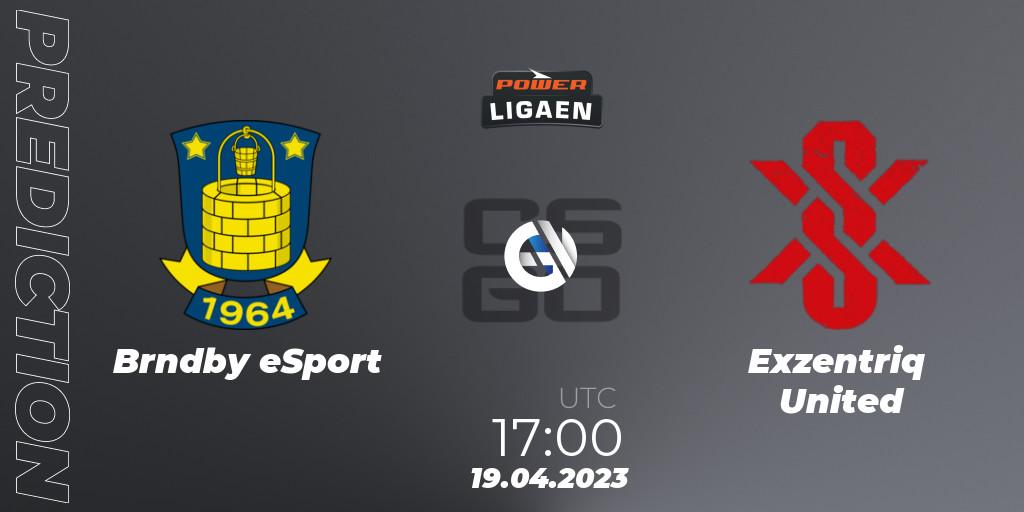 Brøndby eSport - Exzentriq United: прогноз. 19.04.2023 at 17:00, Counter-Strike (CS2), Dust2.dk Ligaen Season 23