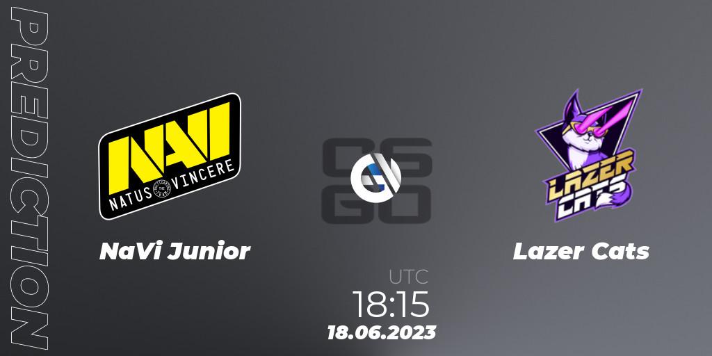 NaVi Junior - Lazer Cats: прогноз. 18.06.2023 at 18:15, Counter-Strike (CS2), ROG Summer Cup 2023