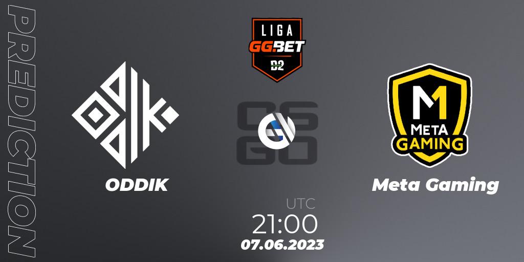 ODDIK - Meta Gaming Brasil: прогноз. 07.06.2023 at 21:00, Counter-Strike (CS2), Dust2 Brasil Liga Season 1
