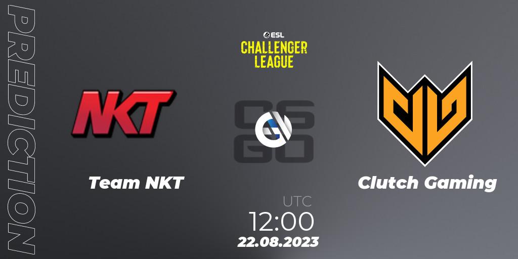 Team NKT - Clutch Gaming: прогноз. 22.08.2023 at 12:00, Counter-Strike (CS2), ESL Challenger League Season 46: Asia-Pacific