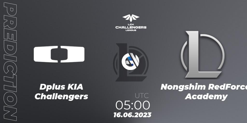 Dplus KIA Challengers - Nongshim RedForce Academy: прогноз. 16.06.23, LoL, LCK Challengers League 2023 Summer - Group Stage