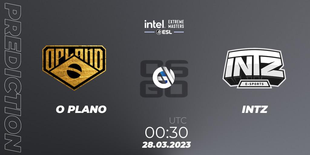 O PLANO - INTZ: прогноз. 28.03.2023 at 00:30, Counter-Strike (CS2), IEM Dallas 2023 South America Open Qualifier 2